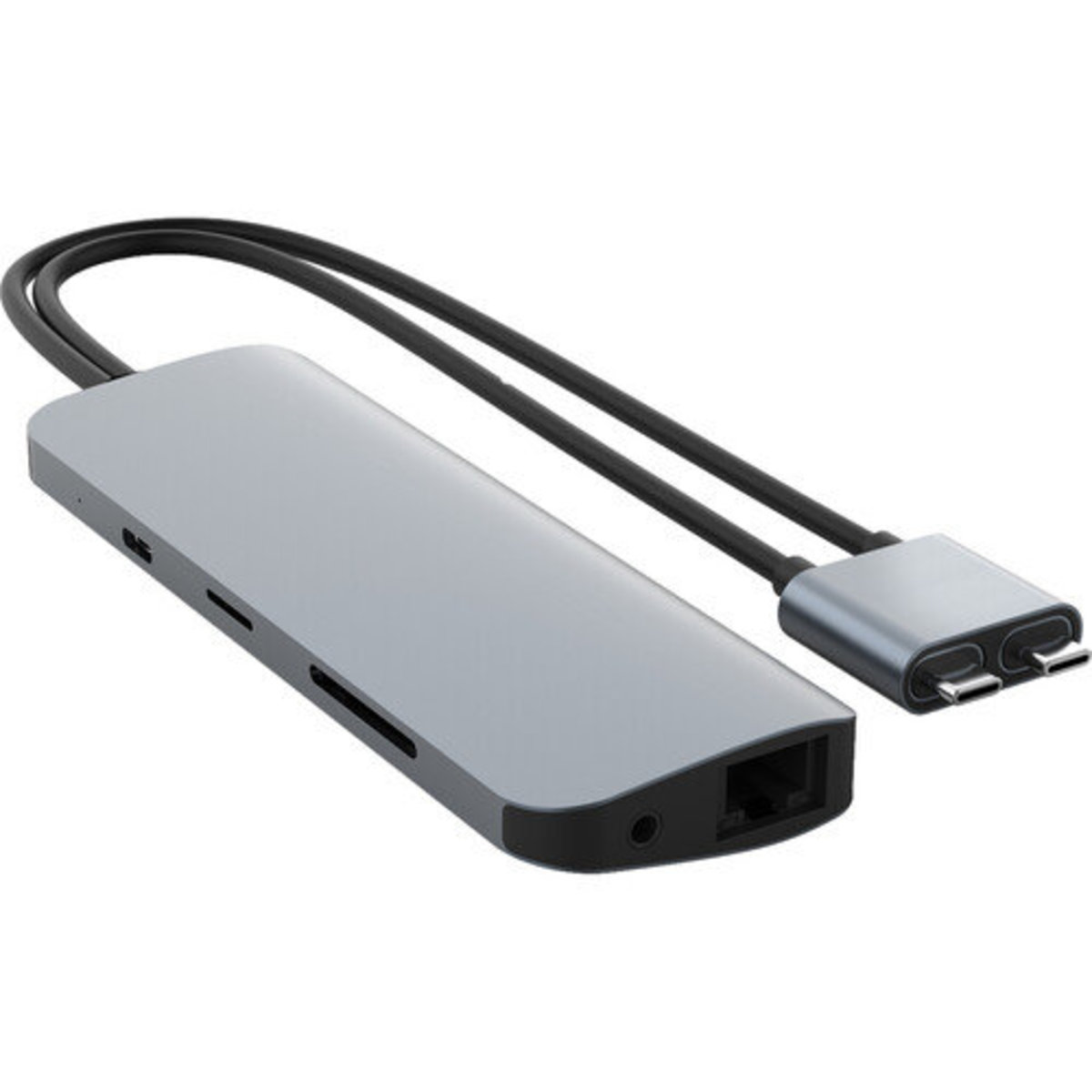 VIPER 10-in-2 USB-C Hub[Grey][HD392]