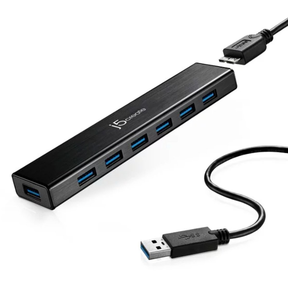 J5create 7 port usb 3 0 hub juh377 hktvmall 