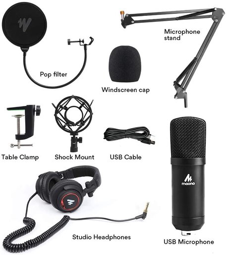 headphone set with microphone