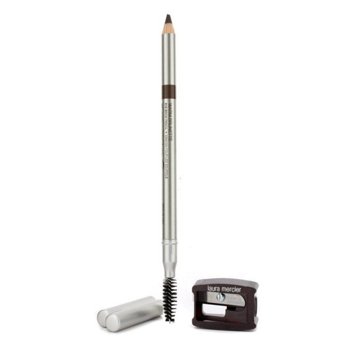 Eye Brow Pencil With Groomer Brush - # Warm Brunette 1.17g/0.04oz - [Parallel Import Product]
