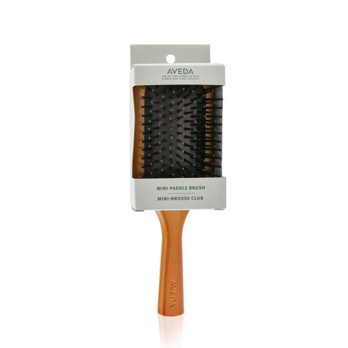 Wooden Mini Paddle Brush 1pc - [Parallel Import Product]
