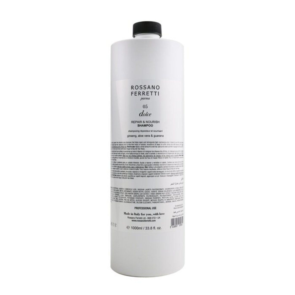Dolce 05 Repair & Nourish Shampoo (Salon Product) 1000ml/33.8oz - [Parallel Import Product]