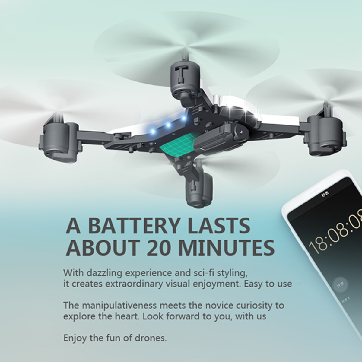 tsk hd aerial drone with 500w camera