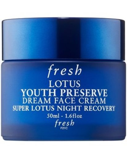 fresh lotus youth preserve night cream