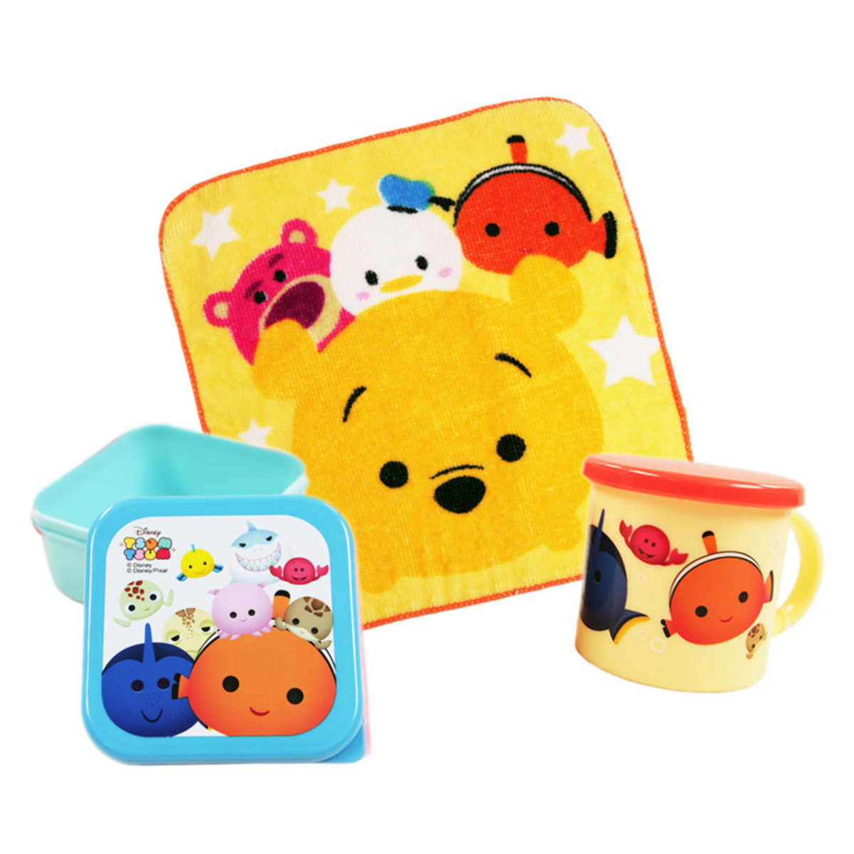 PP Cup + Lunch Box with Towel Set (Nemo) (Licensed by Disney)