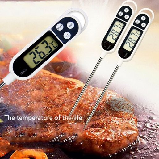 1PCS Food Thermometer TP300 Digital Kitchen Thermometer For Meat