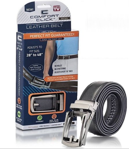 Comfort click outlet belt