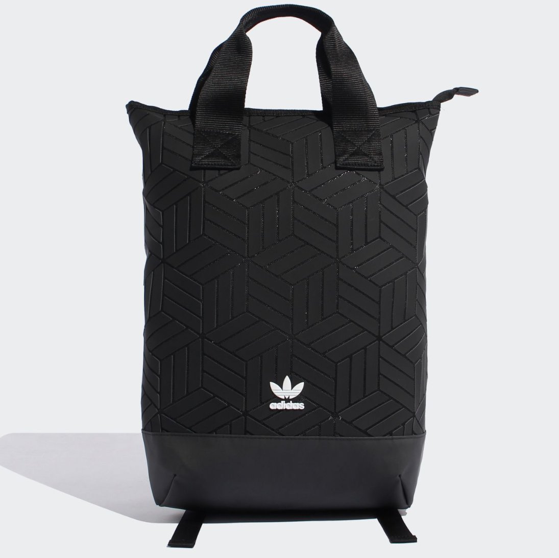 adidas originals 3d geometric backpack in black