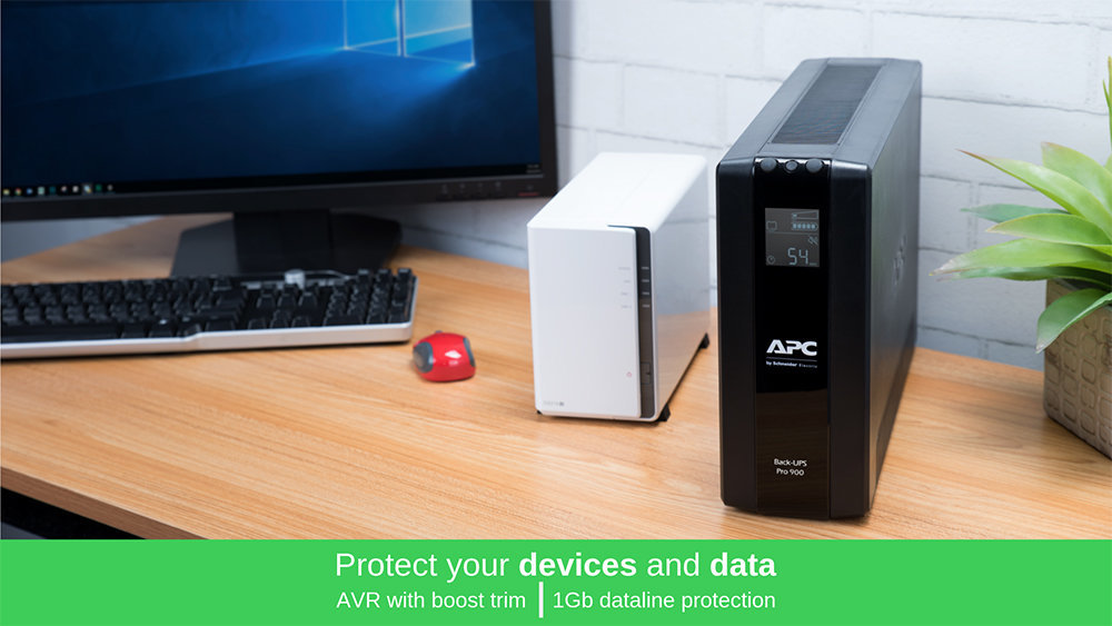 APC | BR 900VA 不斷電系統 Back UPS Pro - 插座x6, AVR, LCD介面 (BR900MI) | 顏色 ...