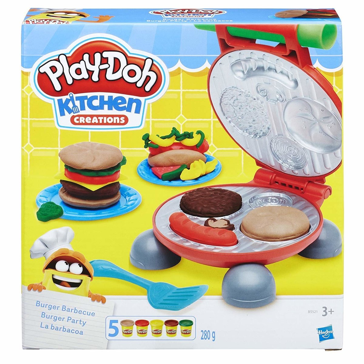 play doh kitchen creations ultimate bbq