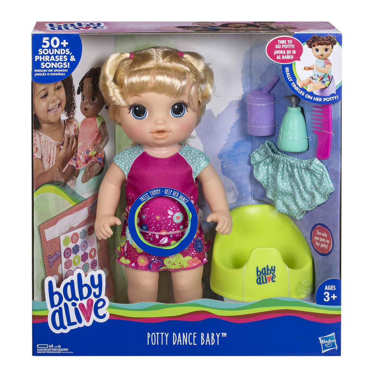 baby alive with potty chair