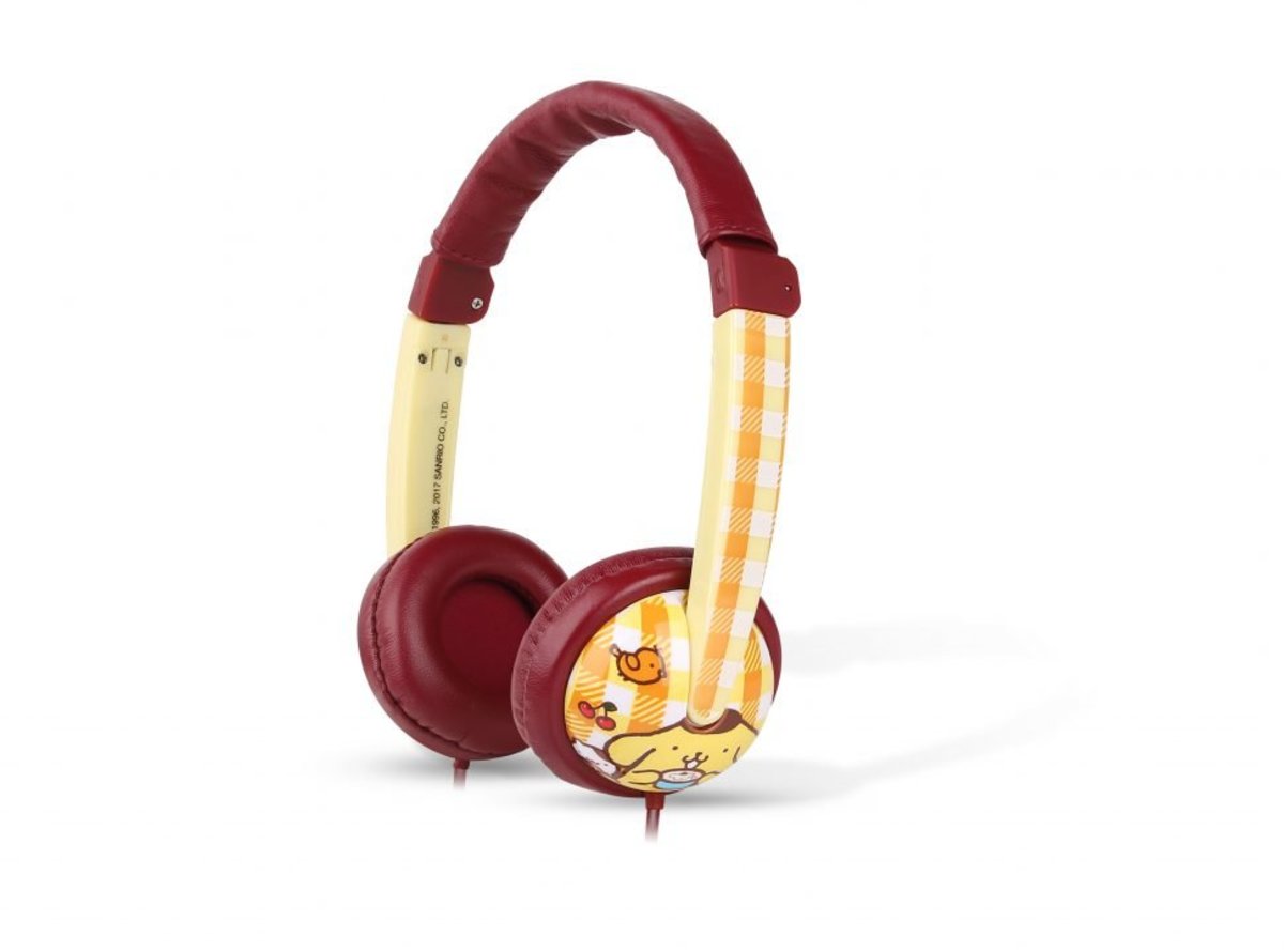 SPARROW KIDS KIDS SAFE HEADPHONES POMPOMPURIN HKTVmall The