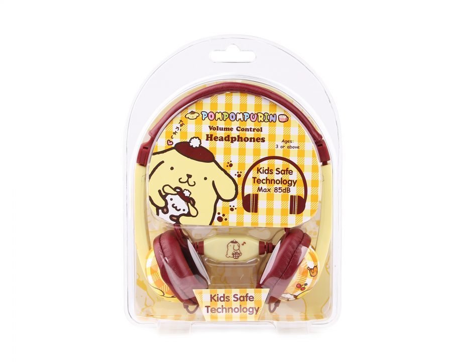 SPARROW KIDS KIDS SAFE HEADPHONES POMPOMPURIN HKTVmall The