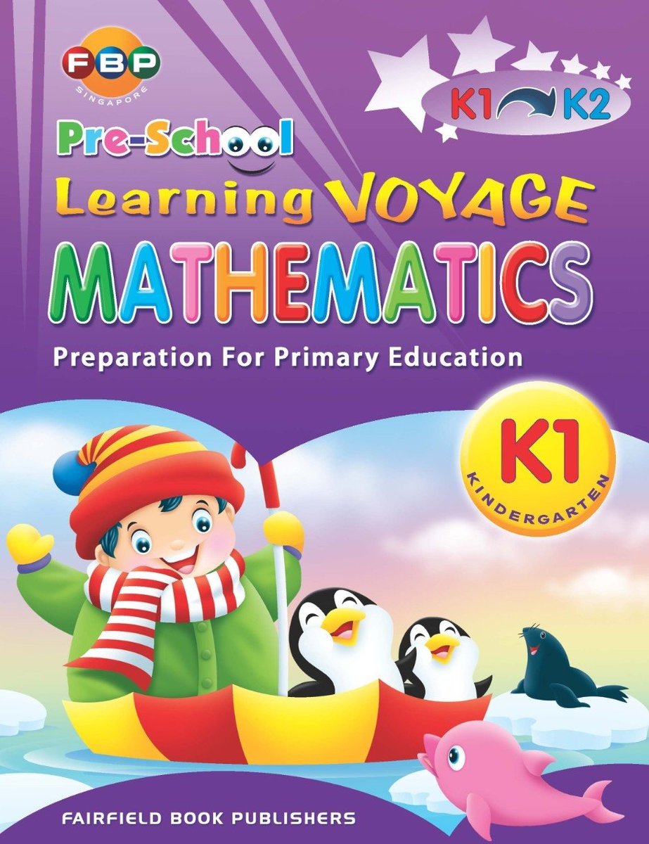 Fairfield Books | Pre-School Mathematics Kindergarten 1 | HKTVmall 香港最大網購平台