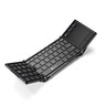 IC-BK08 Ultra Slim Bluetooth Foldable Keyboard US Layout with Sensitive TouchPad Grey