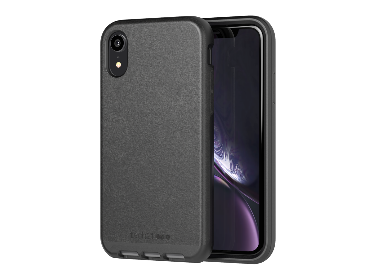 Evo Luxe for iPhone XR - Black Leather