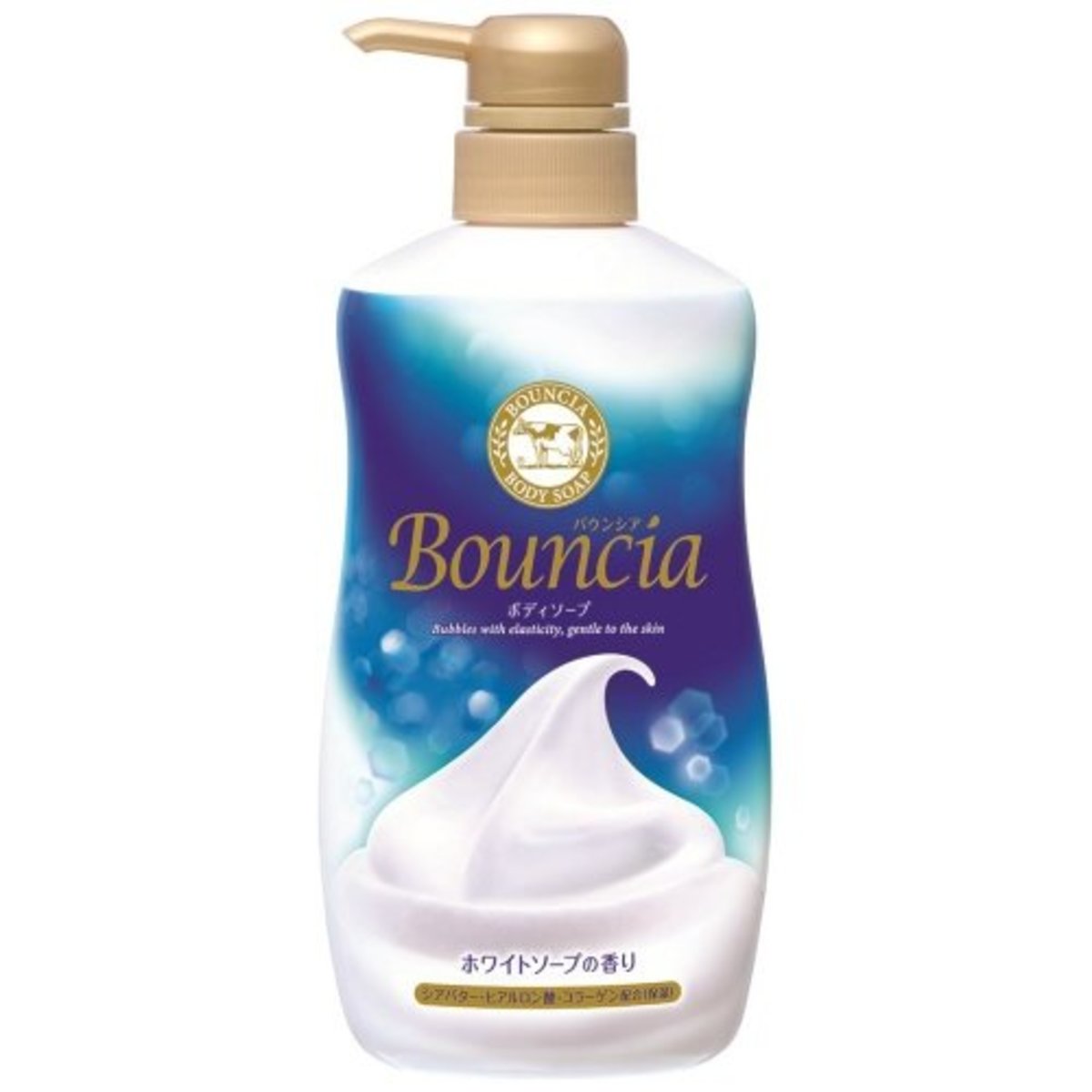 COW 牛乳石鹼| Bouncia牛乳美白保濕泡泡沐浴乳(牛奶味) 500ml (4901525008259) (平行進口) | HKTVmall  香港最大網購平台
