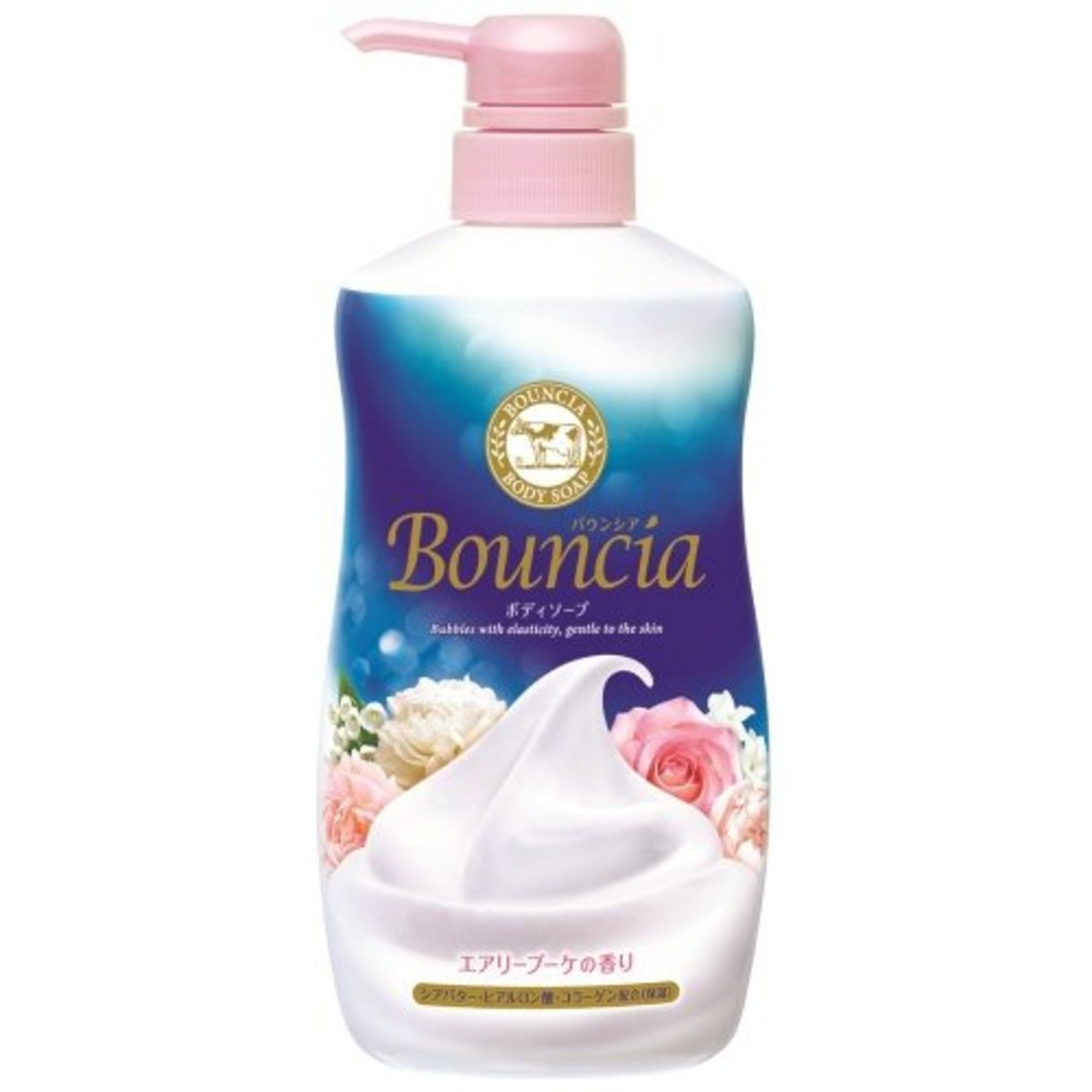 COW 牛乳石鹼| Bouncia Body Soap Pump (Rose) 500ml (4901525008280) (Parallel  Import) | HKTVmall The Largest HK Shopping Platform