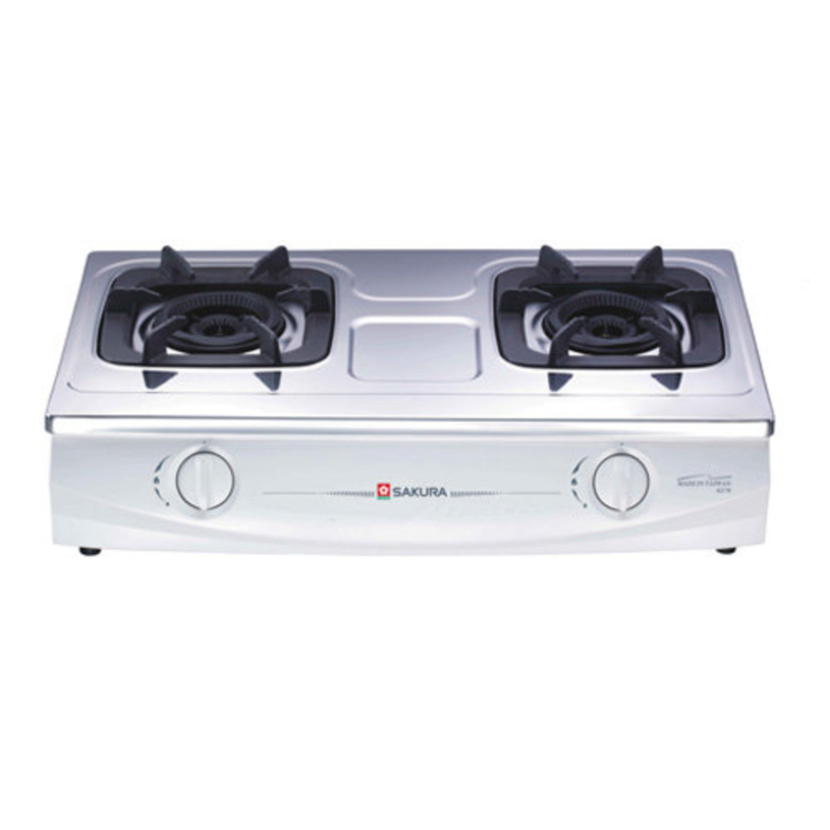 G270T Table Top Double Burner Town Gas Cooking Stove