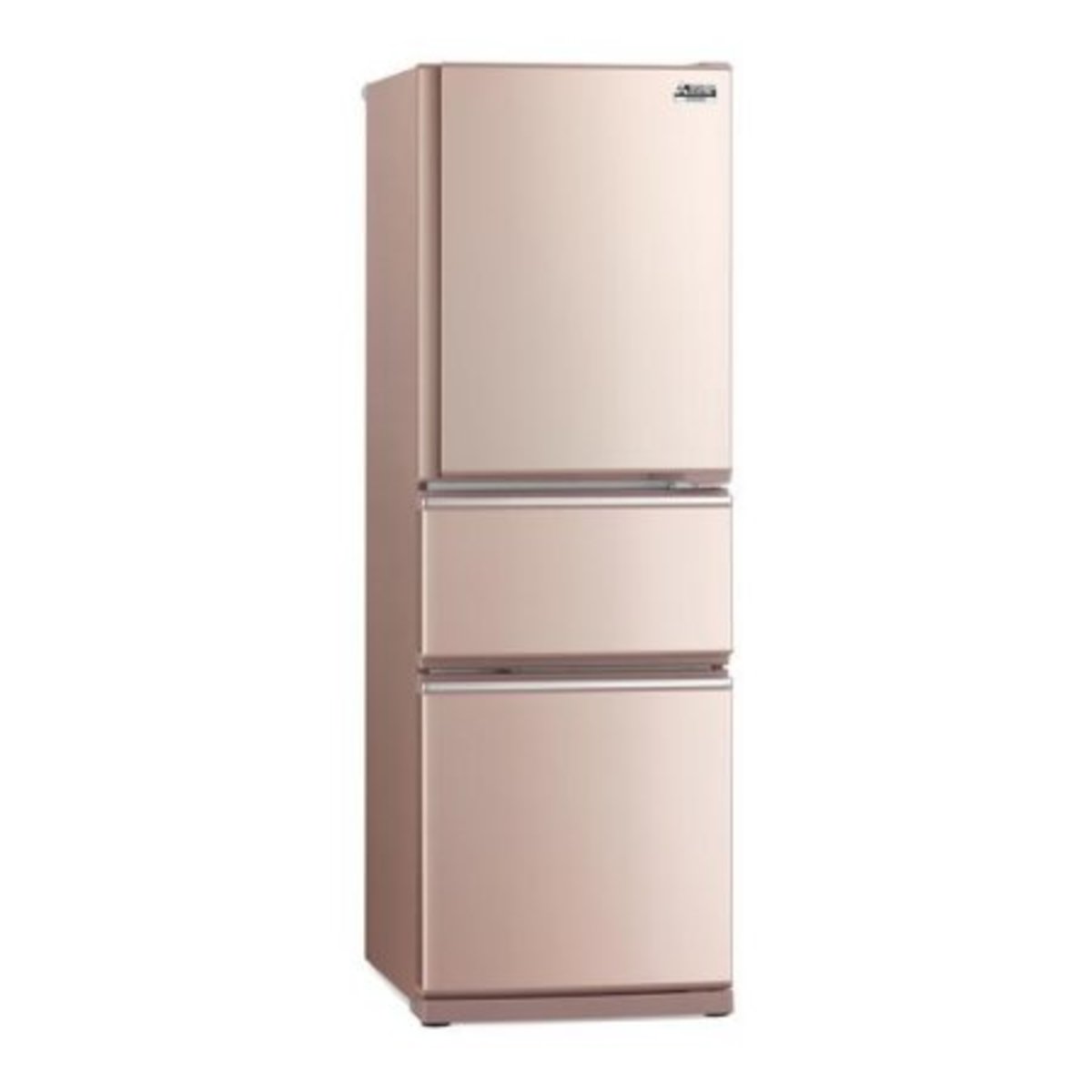 MRCX35EMPSH ISO Standard Total Capacity 214 L Three doors Inverter Refrigerator (Peach Silver Color)