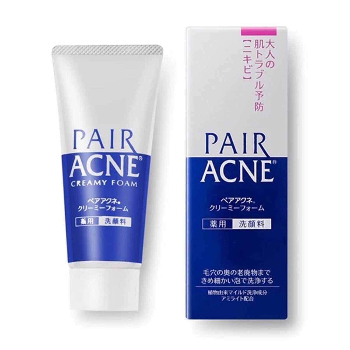 LION Pair Acne Creamy Foam 80g    [Parrallel Import]