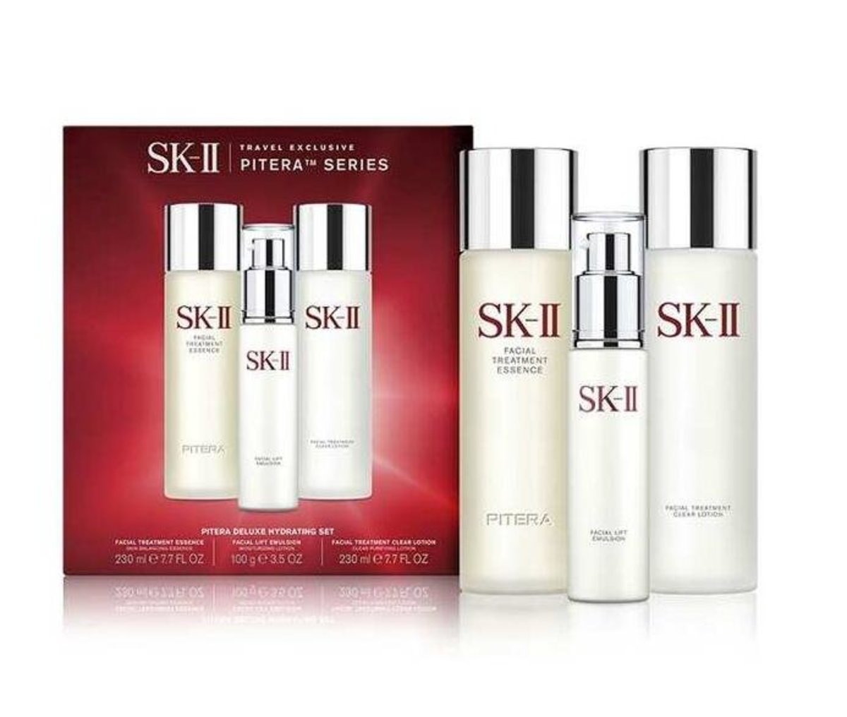 Pitera Hydrating 3pcs Set :1.Facial Treatment Essence 2.Clear Lotion 3.Emulsion [Parallel Import]