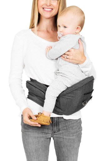 moby hip seat carrier