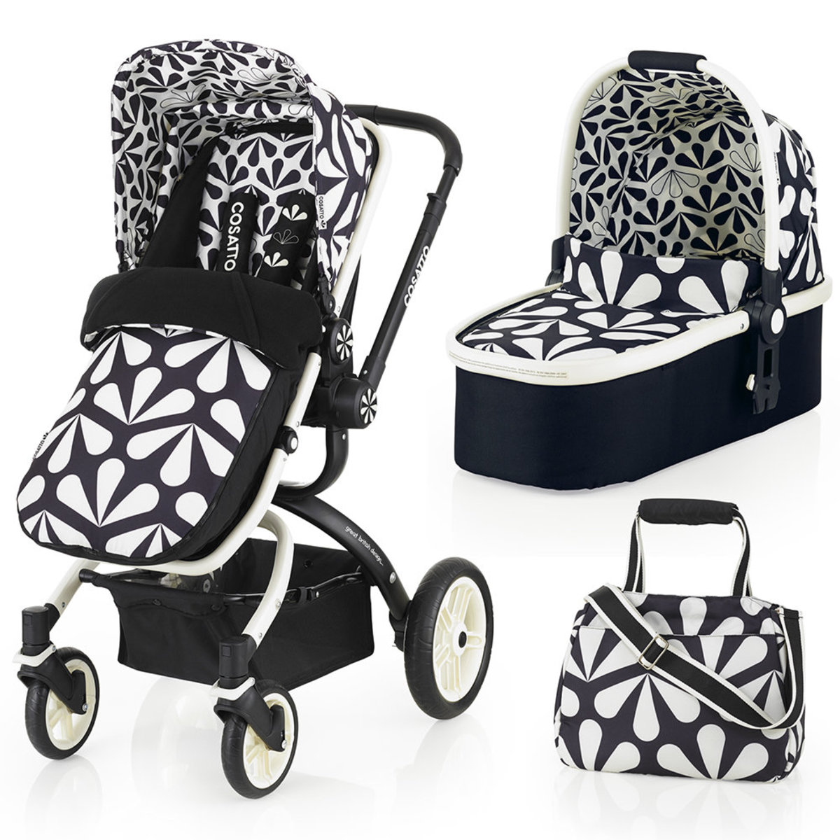cosatto prams 3 in 1