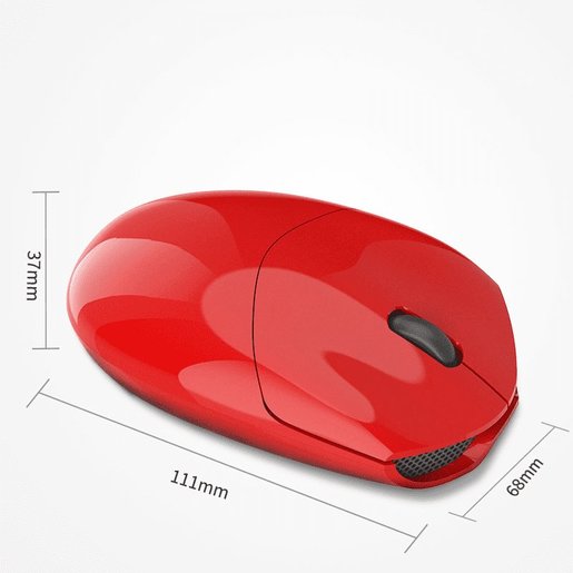 MOFii, SM-398 BT Bluetooth Mouse - Red (780-4033)