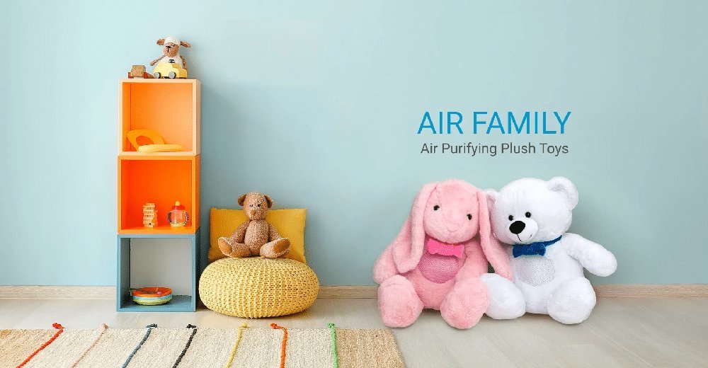 O2U | Air-Family Air Purifying Plush - Pink | HKTVmall The Largest HK ...