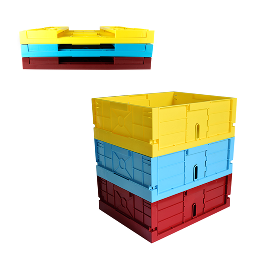 colored plastic storage boxes