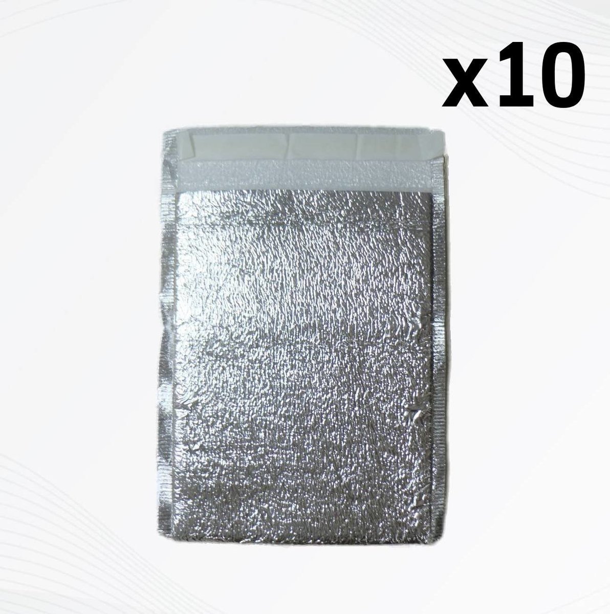 10個鋁箔冷藏袋 | 小號 20x25cm | 保溫保冷袋 膠貼封口 | 食品包裝袋 冰袋 | 廠價直銷 | 自製食品保存袋 | 全新食品保質袋 外賣袋 外帶袋 野餐袋 到會袋 SK-COOL01