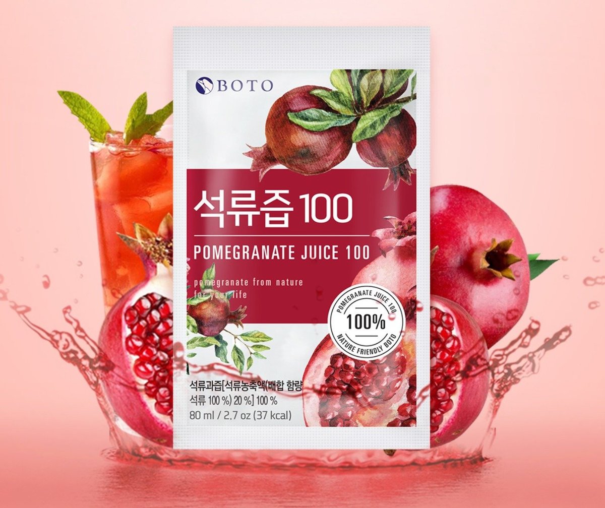 Boto | Boto Pomegranate Extract Juice 100% 80ml 【1ea】Superfood | HKTVmall The Largest HK Shopping Platform