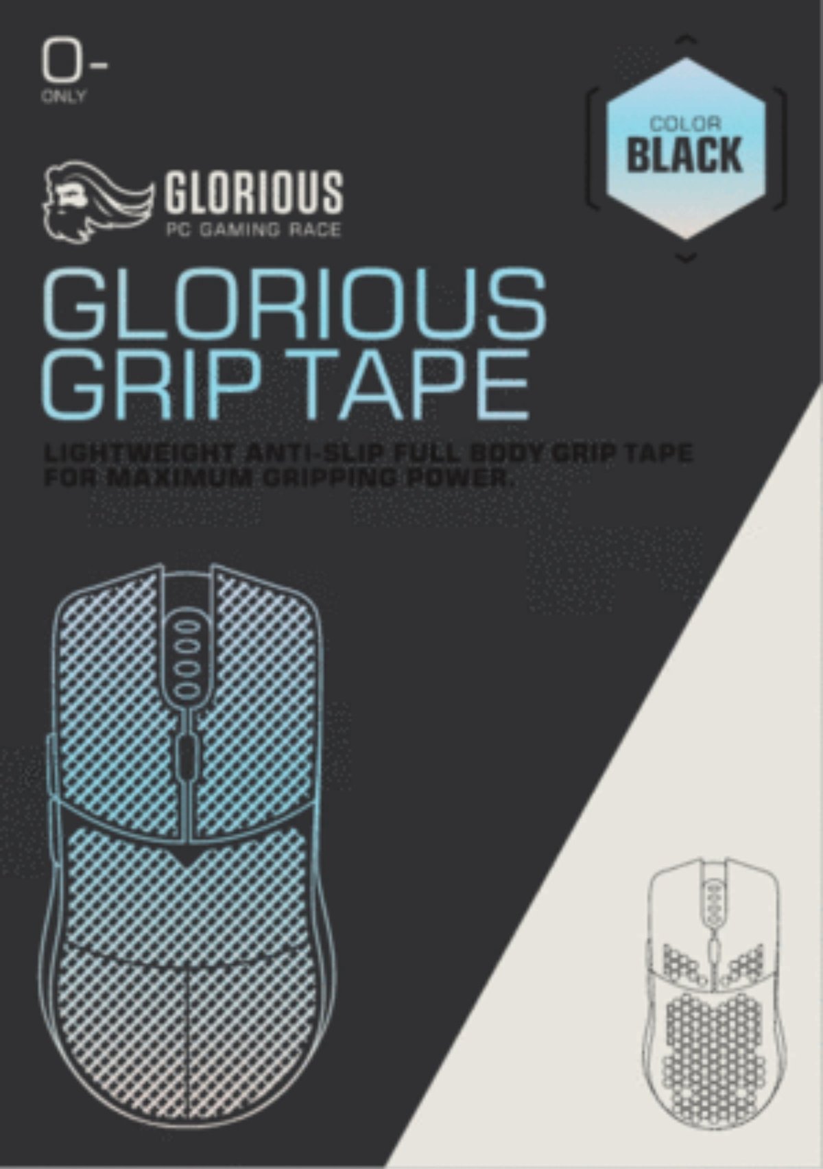 GLORIOUS Glorious Grip Tape for Wired / Wireless Model D 防滑專用貼紙