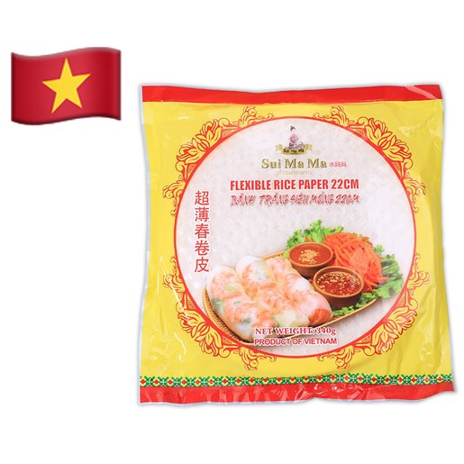 Vietnamese Brown Rice Paper-22cm- 200g