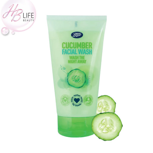 boots cucumber face wash