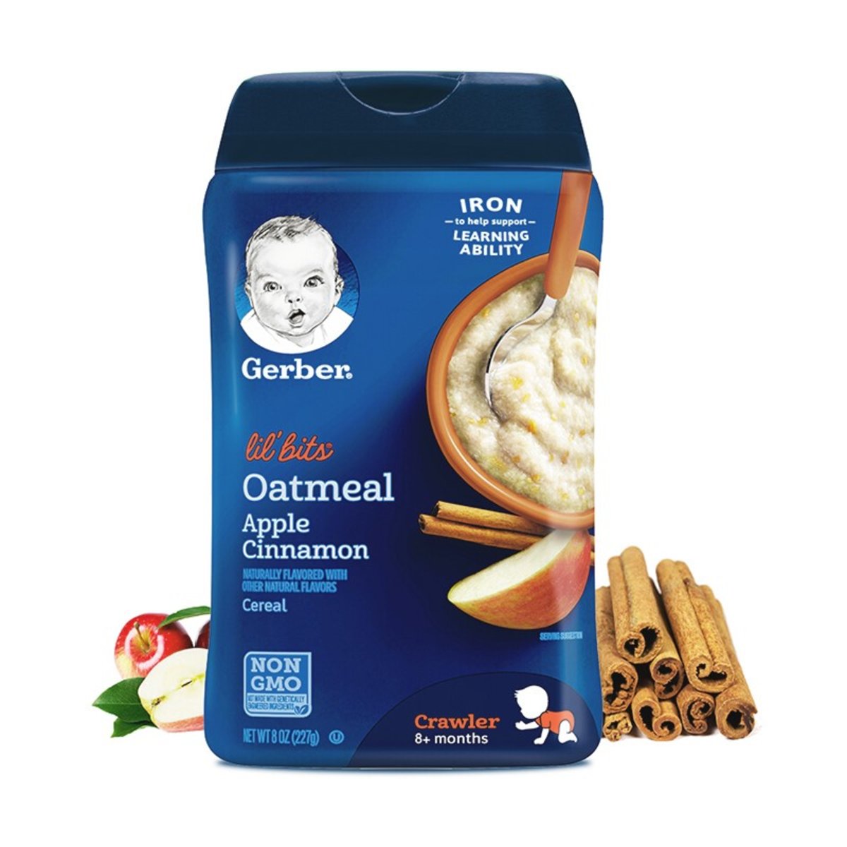 gerber apple cinnamon oatmeal