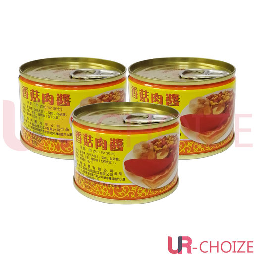 水仙花牌 香菇肉醬185g 3罐裝 Hktvmall 香港最大網購平台