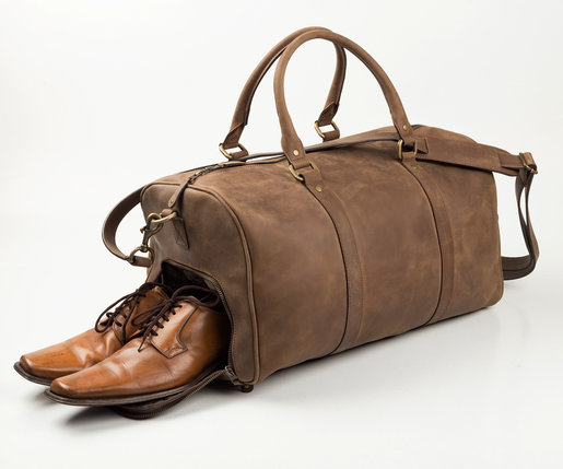 duffle with shoe compartment