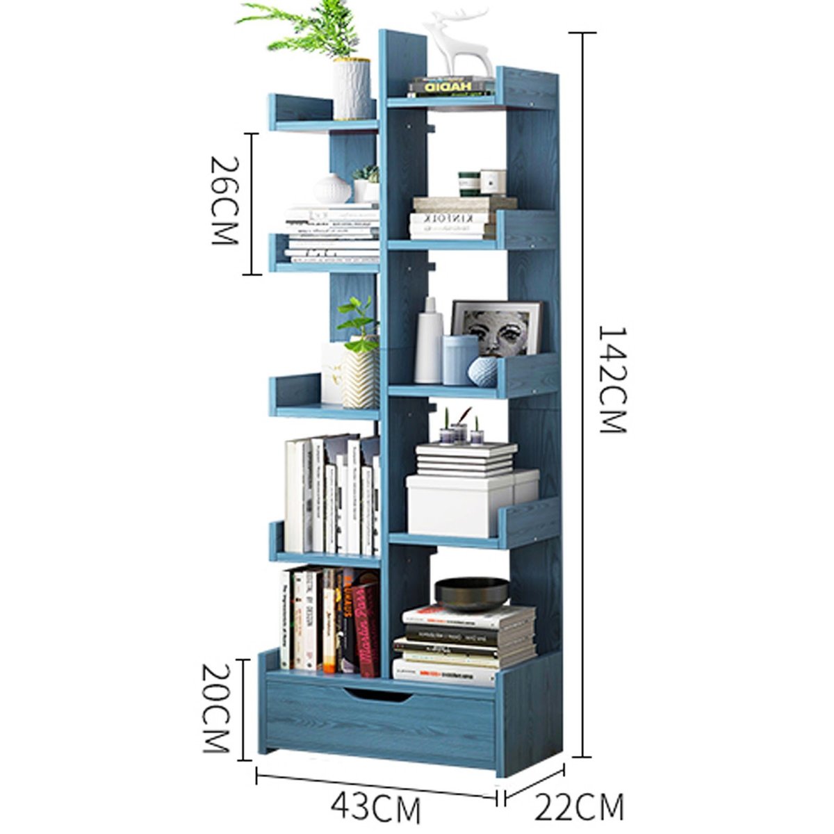 bookshelf and storage unit