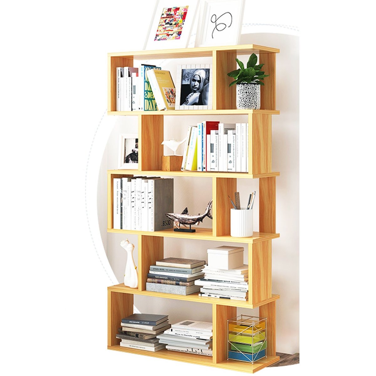 bookshelf and storage unit