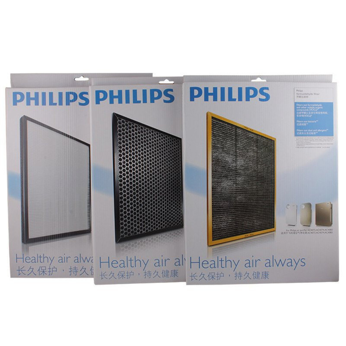 Satz Ac4143 Ac4144 Filter Kit For Philips Ac4072 Ac4074 Ac4083 A 3 Stücke 