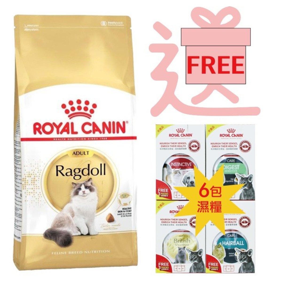 ragdoll royal canin 10kg