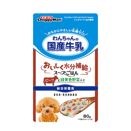 Doggyman 全犬用牛乳牛肉蔬菜羹濕包80g 綜合營養食水分補給 Hktvmall 香港最大網購平台