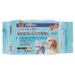 Wet Tissue For Cats & Dogs 70pcs