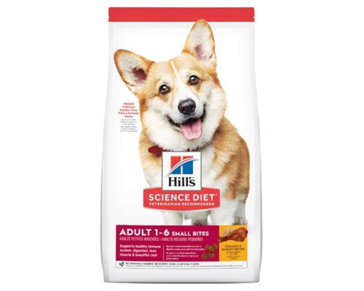 Canine Adult Small Bites Recipe Dry Dog Food 2KG exp:2025-08-01