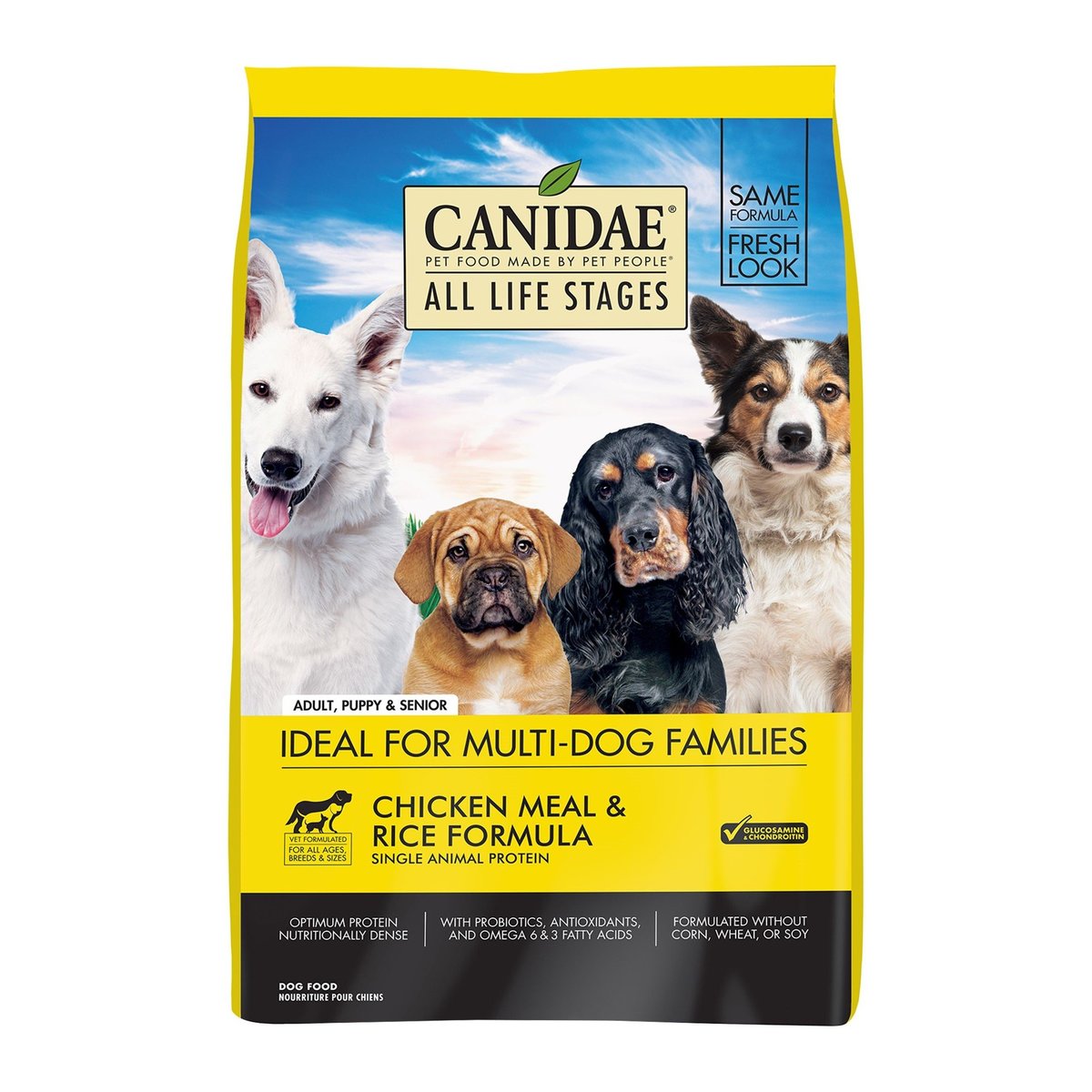 CANIDAE | Chicken Meal & Rice Formula Dry Dog Food 44lb [exp:2021-06