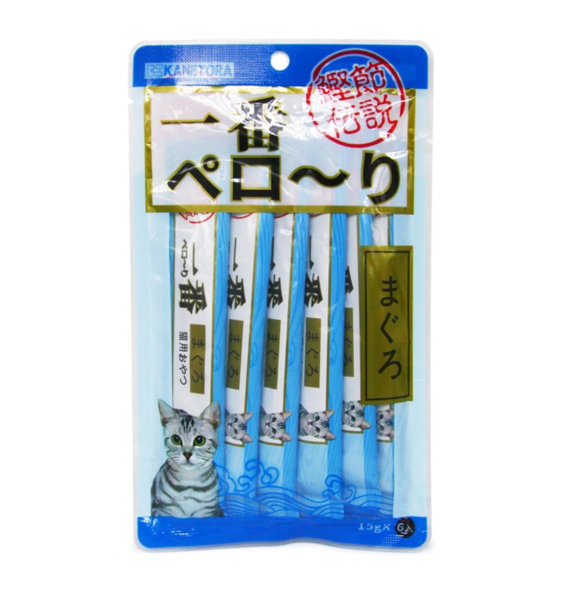 零食一番吞拿魚醬包貓小食 (15克X6)