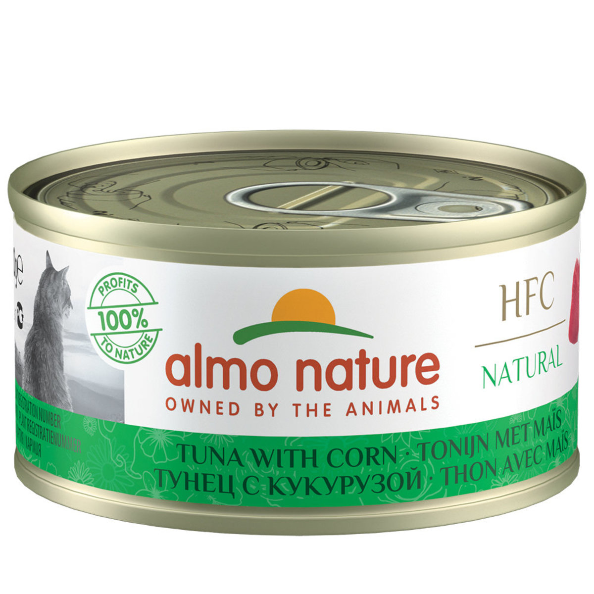 HFC Cat Canned - Tuna & Corn Natural 70g (Code 9033)
