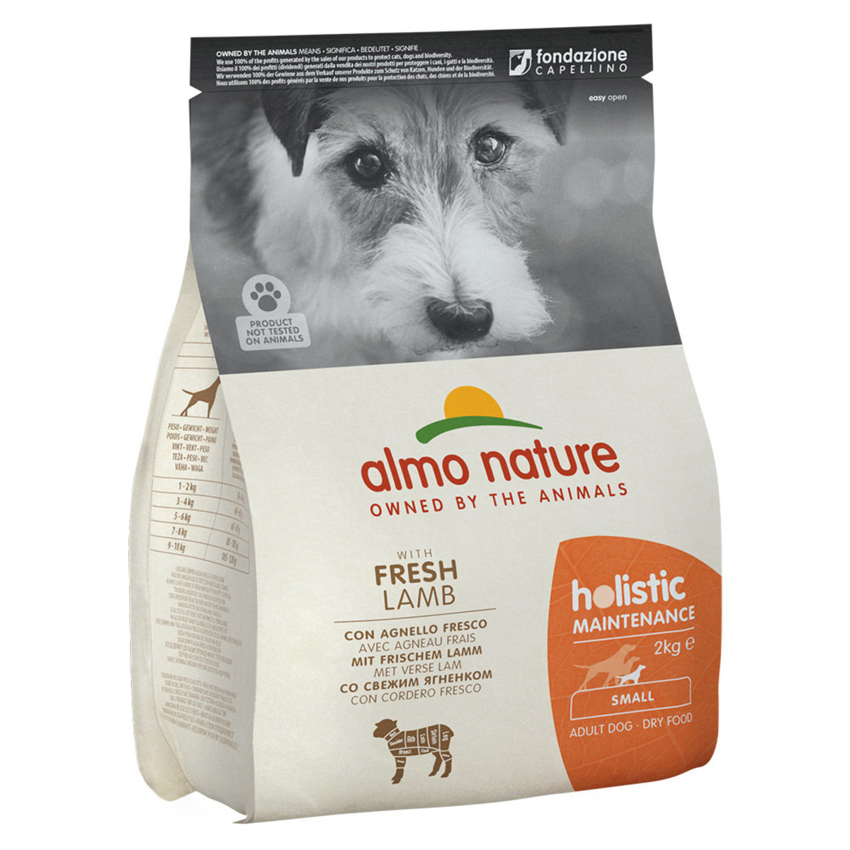 Holistic Fresh Lamb Dry Adult Dog Food 2kg (Code 711)